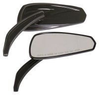 (41/42) MIRROR LEFT AND RIGHT SET AFTERMARKET BLACK