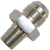 (11)ADAPTOR AN TO NPT, -6 AN TO 1/8'' NPT SILVER