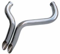 (01) EXHAUST PIPES DRAG STYLE RSD OR LSD BIKES LOUD