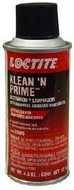 KLEAN N PRIME ACTIVATOR USE WITH ALL THREADLOCKER
